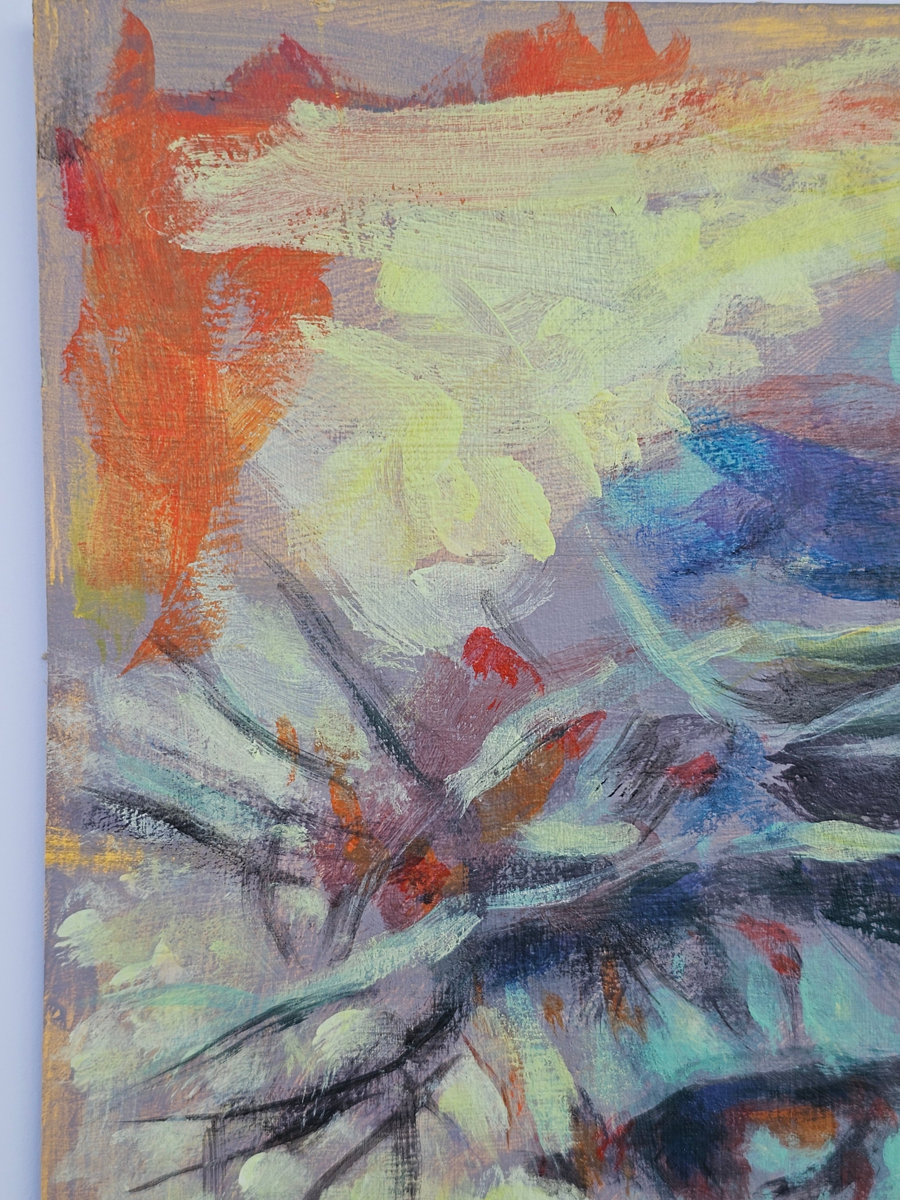 Jesus Christ – Crown of Thorns | Acrylic on Cardboard (30x40 cm)