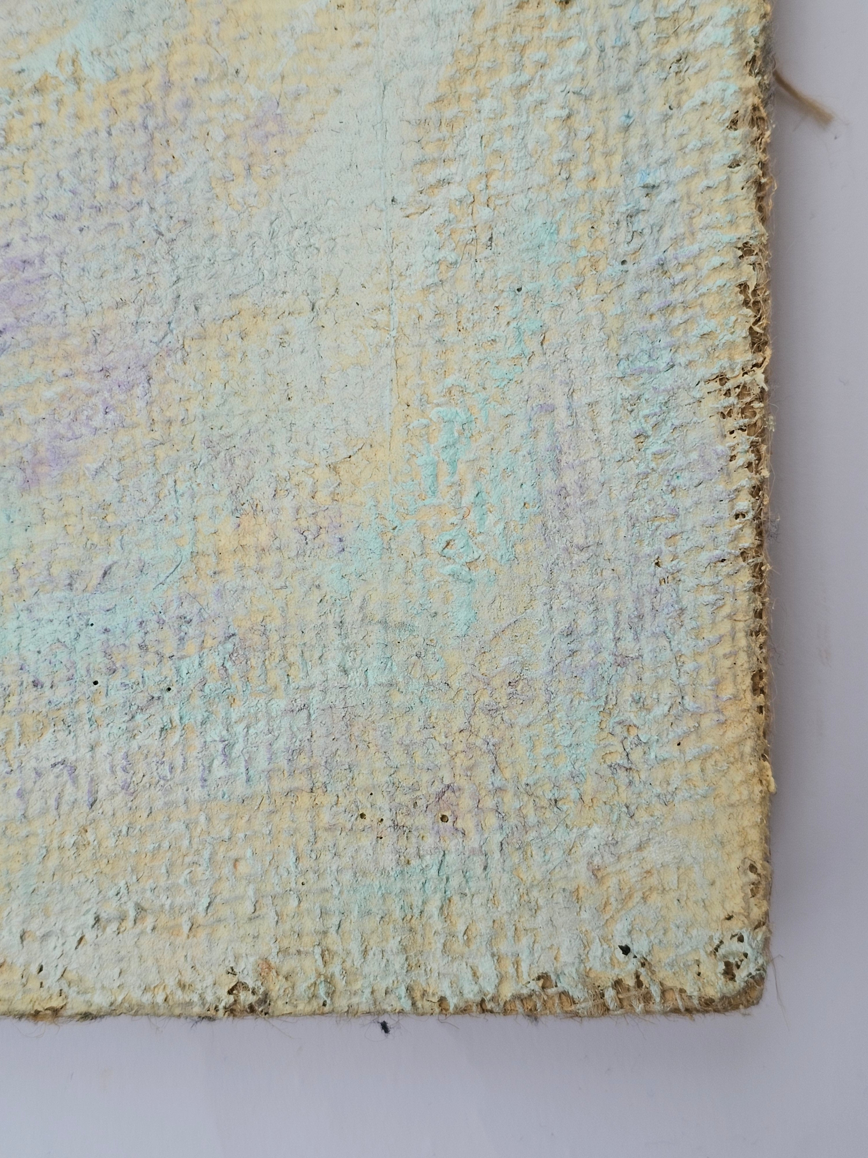 Pope John Paul II – Hand-Painted Acrylic on Jute Canvas (50x35 cm)